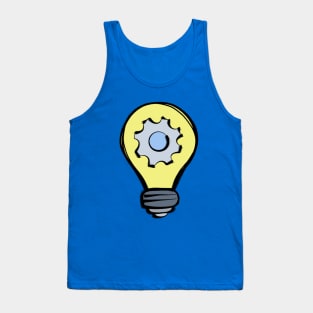 Lamp and gear Tank Top